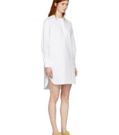 photo White Riva Shirt Dress by Harmony - Image 2
