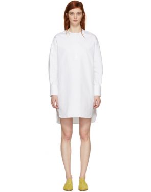 photo White Riva Shirt Dress by Harmony - Image 1