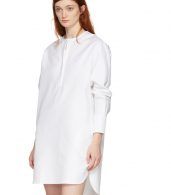 photo White Riva Shirt Dress by Harmony - Image 4