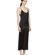 photo Black Silk Slip Dress by Araks - Image 2