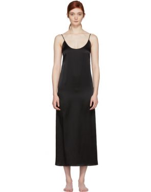 photo Black Silk Slip Dress by Araks - Image 1