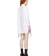 photo White Asymmetric Shirt Dress by Marques Almeida - Image 3