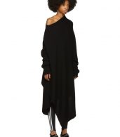 photo Black Short Draped Dress by Marques Almeida - Image 2