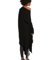 photo Black Short Draped Dress by Marques Almeida - Image 3