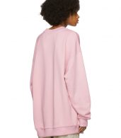 photo Pink Oversized Sweatshirt Dress by Marques Almeida - Image 3