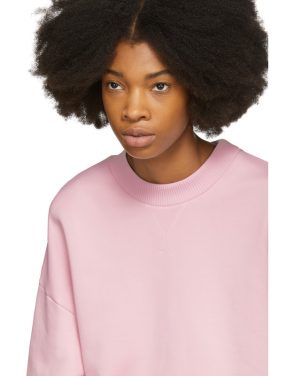 photo Pink Oversized Sweatshirt Dress by Marques Almeida - Image 4