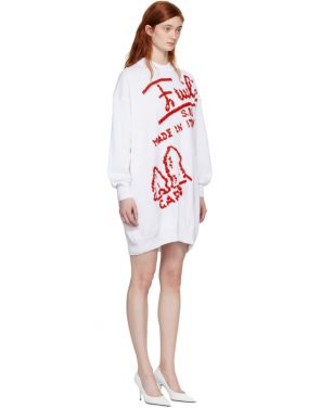 photo White Embroidered Firenze Dress by Emilio Pucci - Image 2