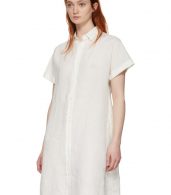 photo White Wide Shirt Dress by Blue Blue Japan - Image 4