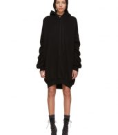 photo Black Hooded Dress by Unravel - Image 1