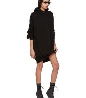 photo Black Hooded Dress by Unravel - Image 5