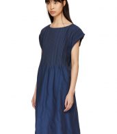 photo Blue Frame Pleats Dress by Issey Miyake - Image 4