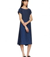 photo Blue Frame Pleats Dress by Issey Miyake - Image 5