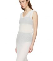 photo White Cotton Accordion Dress by Lauren Manoogian - Image 4