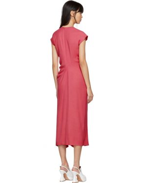 photo Pink Paloma Twist Pickup Dress by Sies Marjan - Image 3