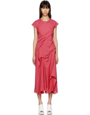 photo Pink Paloma Twist Pickup Dress by Sies Marjan - Image 1