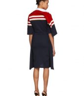 photo Red and Navy Striped Polo Dress by Y/Project - Image 3