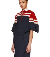 photo Red and Navy Striped Polo Dress by Y/Project - Image 5