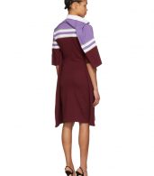 photo Violet and Burgundy Striped Polo Dress by Y/Project - Image 3