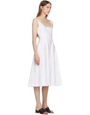 photo White Cindy Dress by Khaite - Image 2