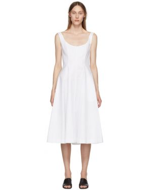 photo White Cindy Dress by Khaite - Image 1