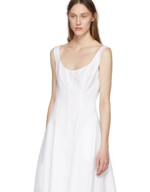 photo White Cindy Dress by Khaite - Image 4