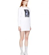 photo White Winona T-Shirt Dress by Ashley Williams - Image 2
