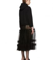 photo Black Tulle Hoodie Dress by Chika Kisada - Image 3