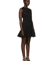 photo Black Mini Denim Dress by Alexander McQueen - Image 2