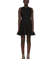 photo Black Mini Denim Dress by Alexander McQueen - Image 1