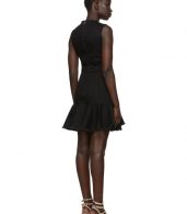 photo Black Mini Denim Dress by Alexander McQueen - Image 3
