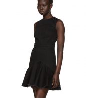photo Black Mini Denim Dress by Alexander McQueen - Image 4