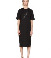 photo Black Lightning Bolt World Tour T-Shirt Dress by Givenchy - Image 1