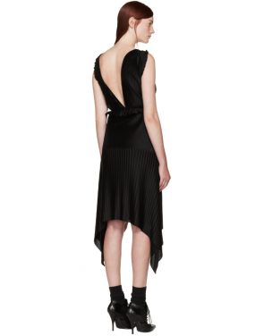 photo Black Pleated Dress by Givenchy - Image 3