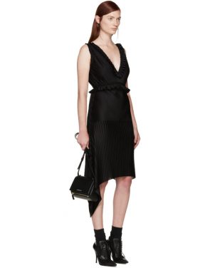 photo Black Pleated Dress by Givenchy - Image 4