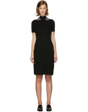 photo Black Jewelled Collar Dress by Carven - Image 1