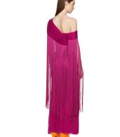 photo Pink Wrapped Fringe Dress by Emilio Pucci - Image 3