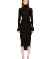 photo Black Wool Malina Dress by Khaite - Image 1