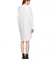 photo White Tape Shirt Dress by T by Alexander Wang - Image 3