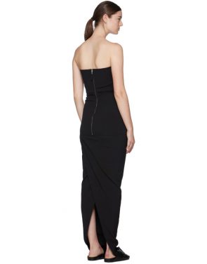 photo Black Bustier Gown by Rick Owens - Image 3