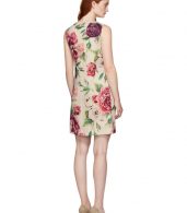 photo Beige and Pink Peony Dress by Dolce and Gabbana - Image 3
