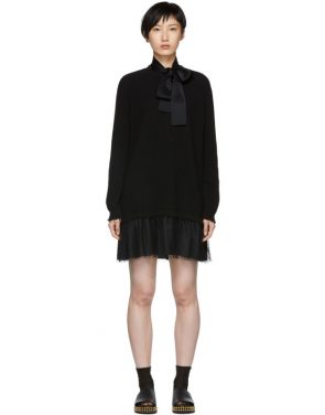 photo Black Tulle Underlay Dress by RED Valentino - Image 1