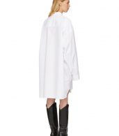 photo White Poplin Shirt Dress by Maison Margiela - Image 3