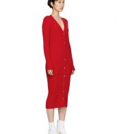 photo Red Ribbed Dress by Maison Margiela - Image 2