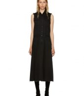 photo Black Just Wash Sleeveless Denim Dress by MM6 Maison Martin Margiela - Image 1