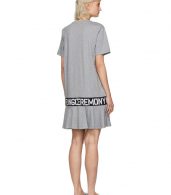 photo Grey Elastic Logo T-Shirt Dress by Opening Ceremony - Image 3
