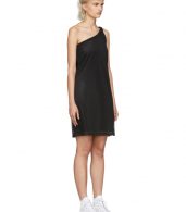 photo Black Mesh One-Shoulder Dress by Opening Ceremony - Image 2
