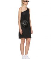photo Black Mesh One-Shoulder Dress by Opening Ceremony - Image 5