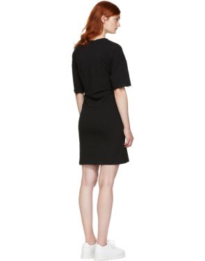 photo Black Hook and Eye T-Shirt Dress by Opening Ceremony - Image 3