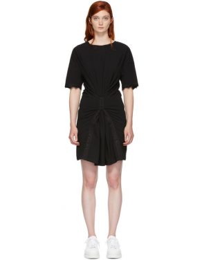 photo Black Hook and Eye T-Shirt Dress by Opening Ceremony - Image 1