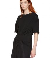 photo Black Hook and Eye T-Shirt Dress by Opening Ceremony - Image 5